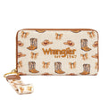 Wrangler Tan Boots Wallet