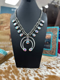 Crystal Naja Blossom Necklace and Earrings Set