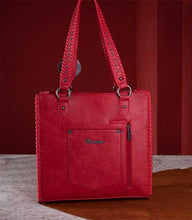 Load image into Gallery viewer, Wrangler Red Embossed Croc Tote
