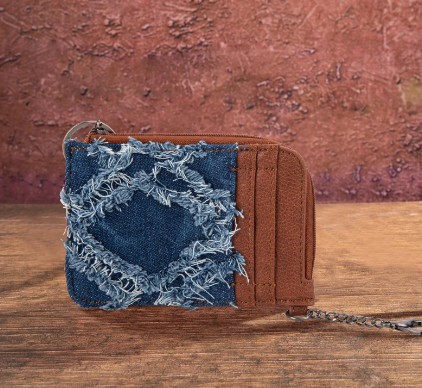 Wrangler Denim Card Holder