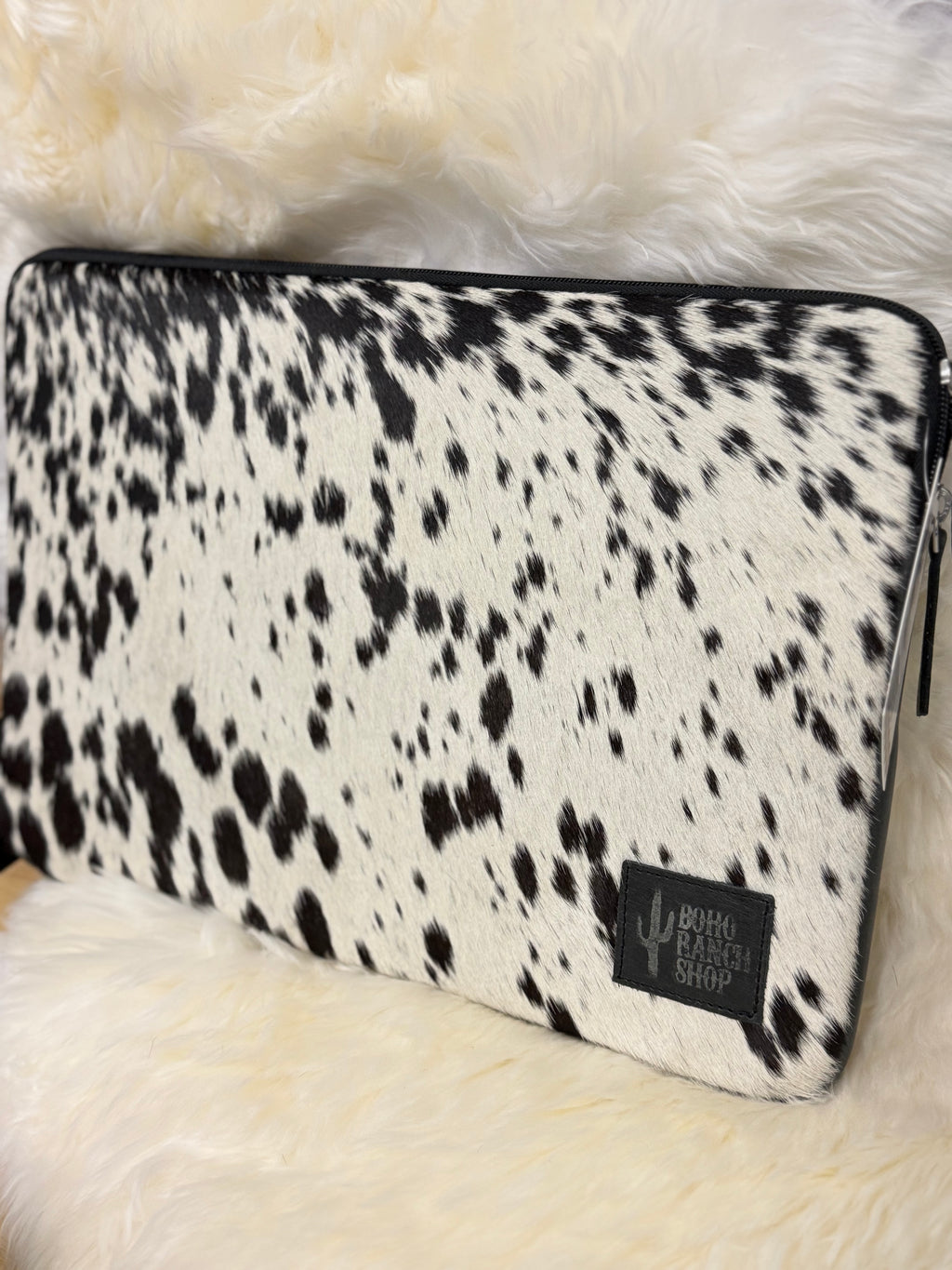 Cowhide Leather Laptop Sleeve
