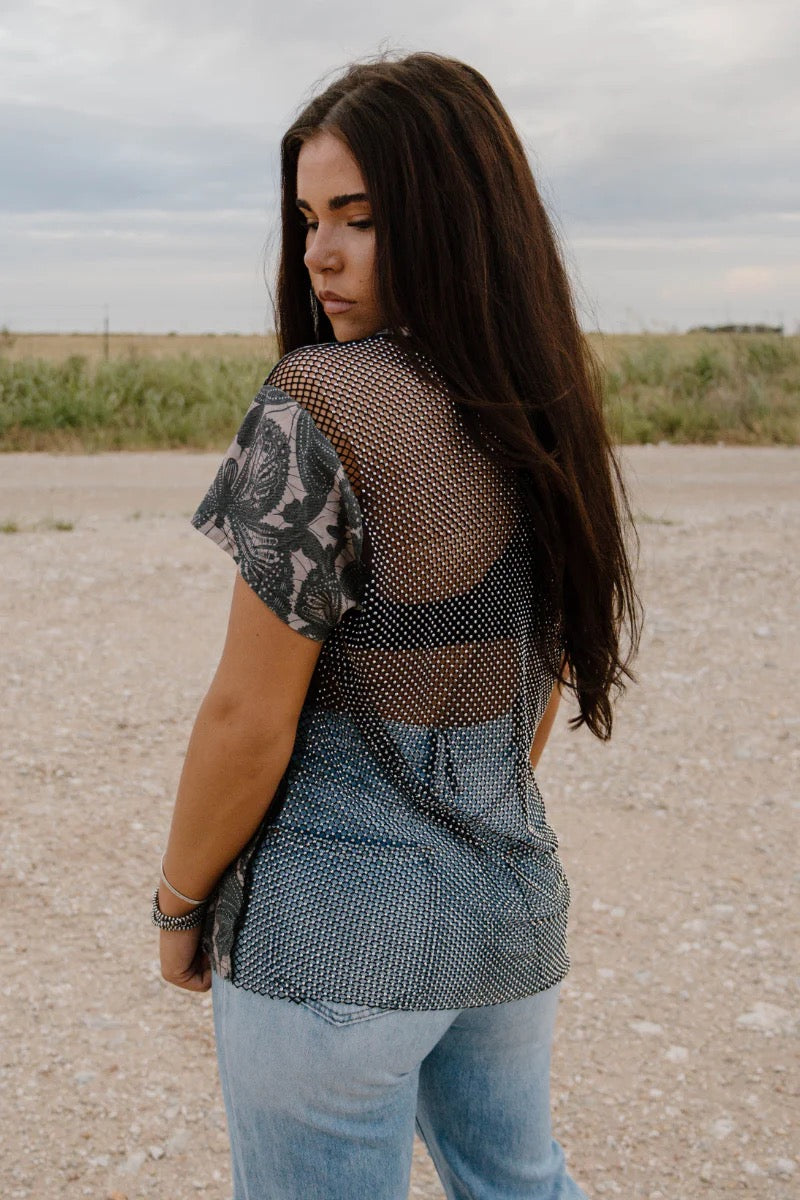 Love is Like A Butterfly Top