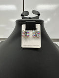 Crystal Butterfly Post Earrings