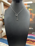 Horseshoe Dangle Chain Necklace