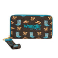 Wrangler Black Boots Wallet