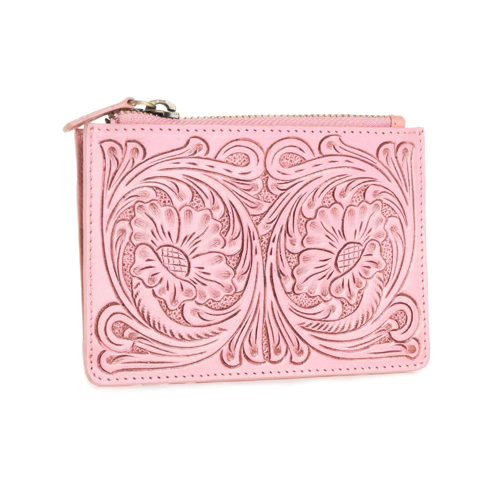 Bloom On The Range Pink Card Holder