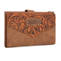 Wrangler Brown Embossed Wallet