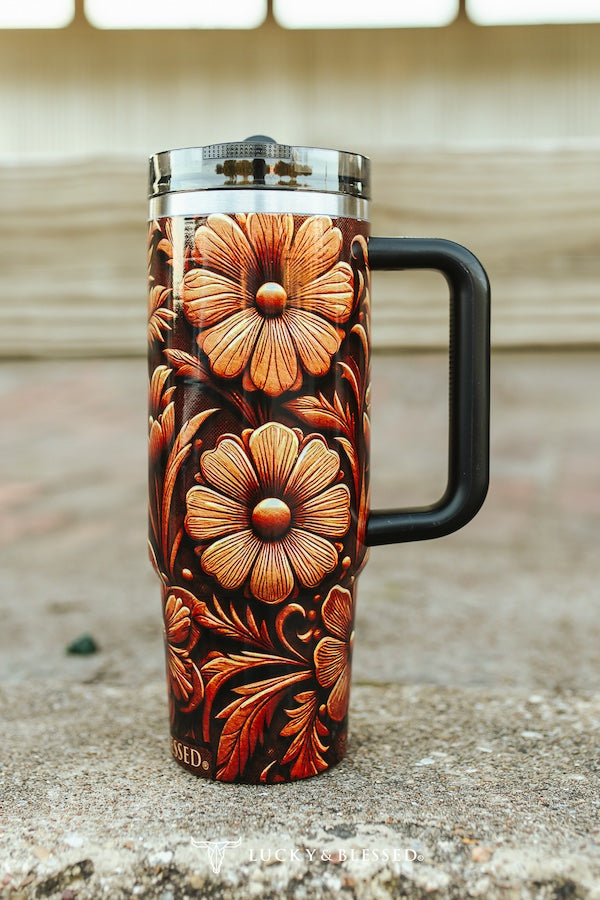 Glam & Tooled Tumbler