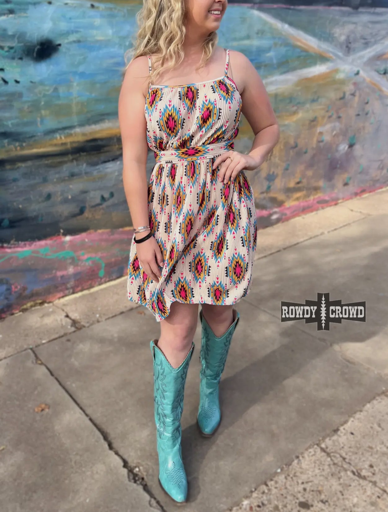 Aztec River Dress