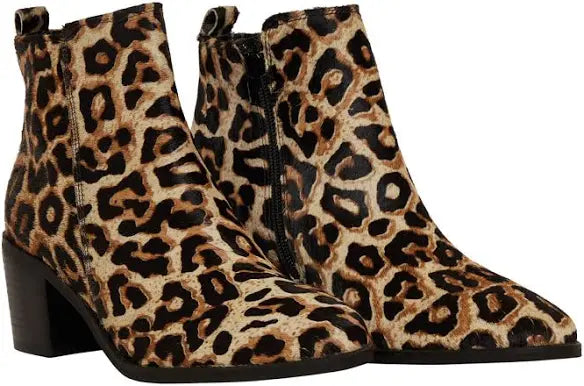 Impeccable Leopard Booties