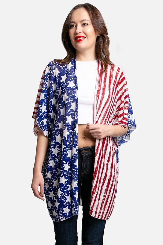Stars & Stripes Kimono