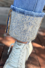 Load image into Gallery viewer, Kreek Embroidered Cuff Jeans
