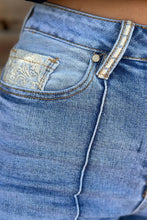 Load image into Gallery viewer, Kreek Embroidered Cuff Jeans
