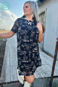 Rodeo Road Mesh Dress