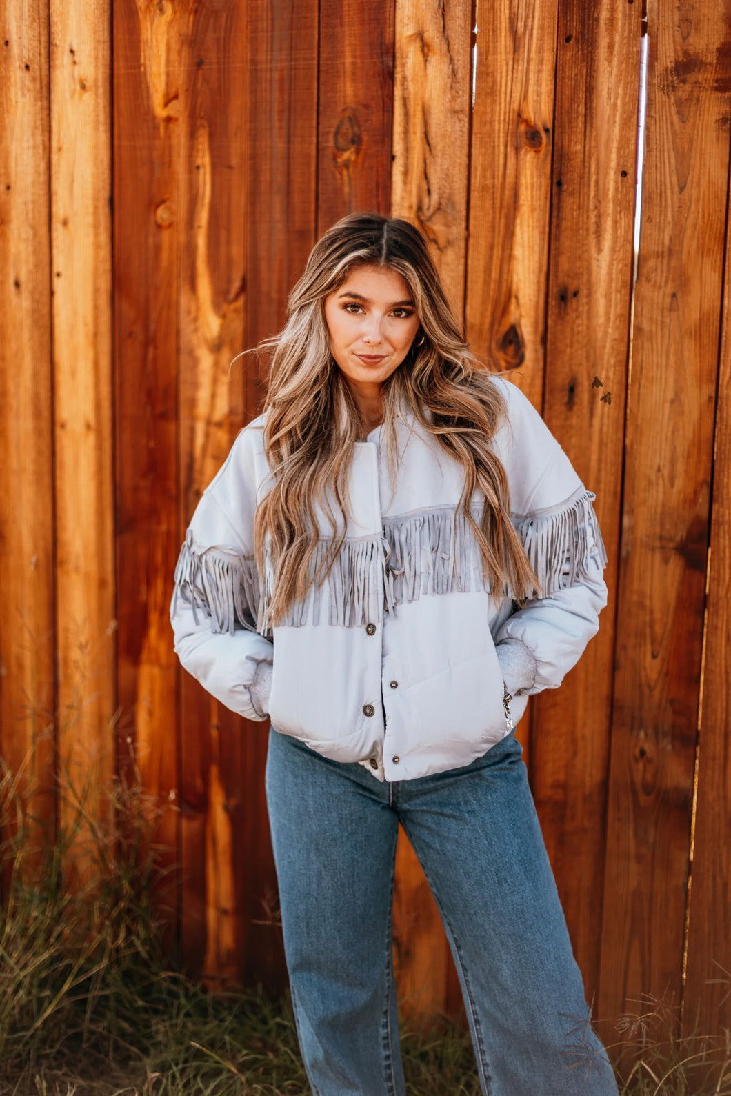 Chrome Fringe Jacket