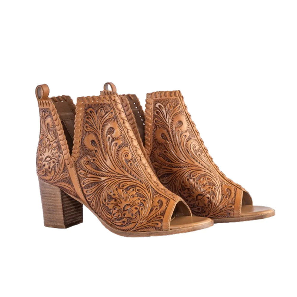 Persimmonee Tooled Heels