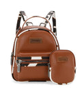 Wrangler Brown Cow Print Mini Backpack