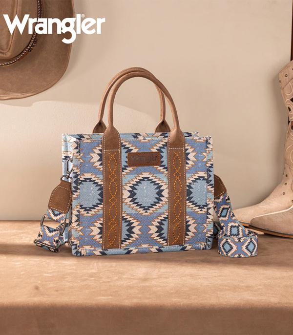 Wrangler Jean Southwestern Mini Tote Crossbody