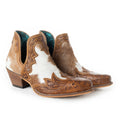 Frisco Falls Hair-On Tooled Booties