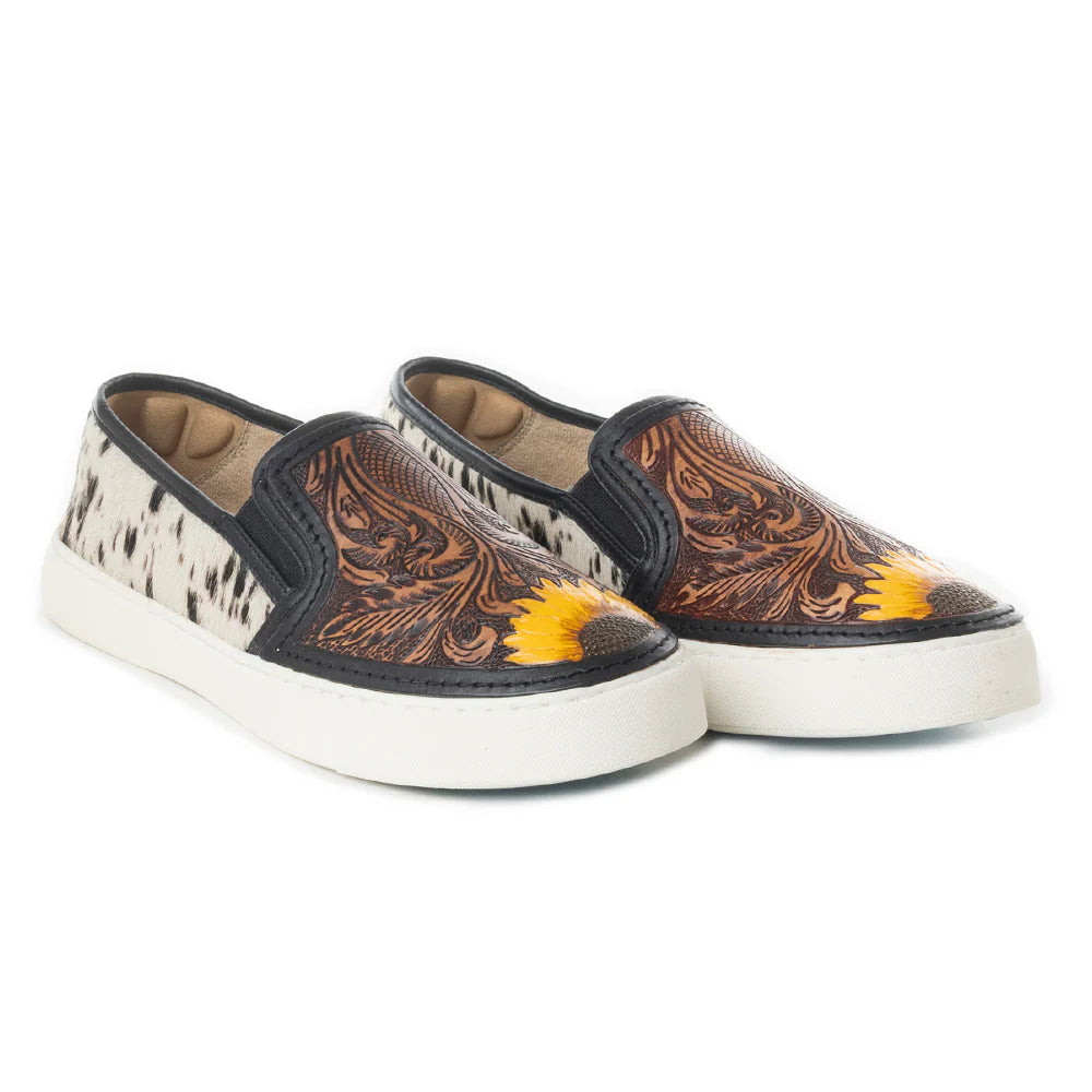 Newhart Tooled Sneakers