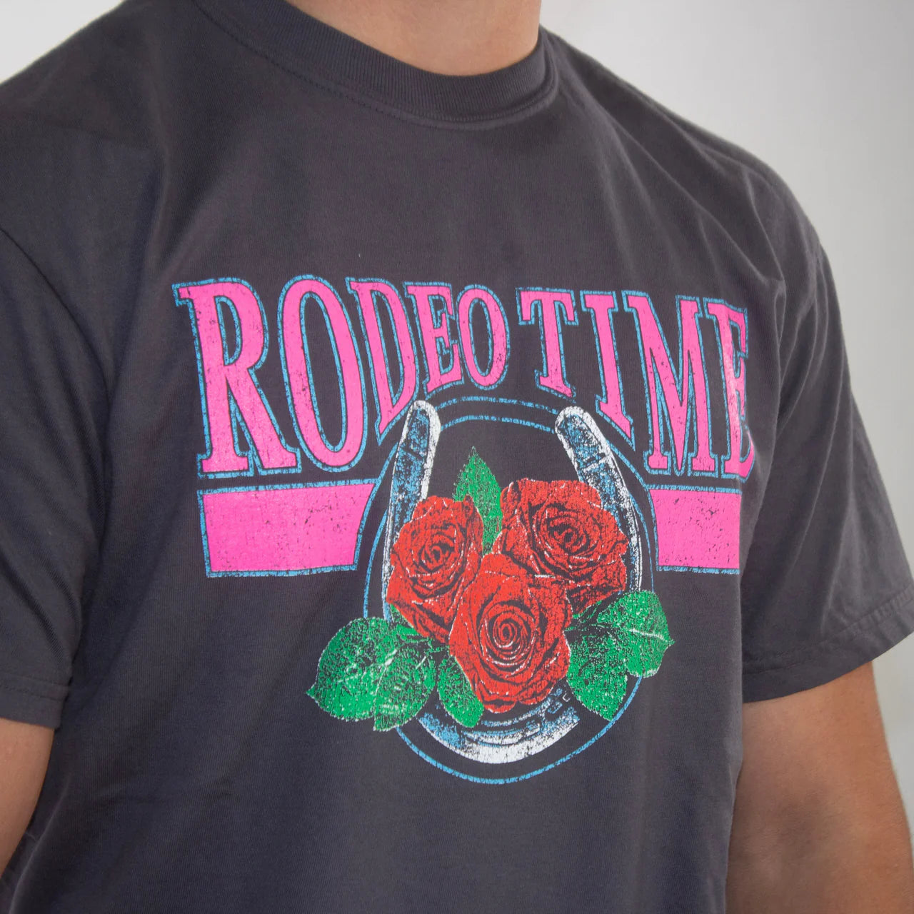 Rodeo Time Rose Tee