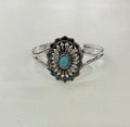 Turquoise Concho Cuff Bracelet