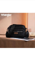 Wrangler Black Multi Pocket Crossbody
