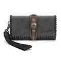 Wrangler Black Concho Wallet