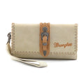Wrangler Beige Concho Wallet