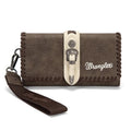Wrangler Chocolate Concho Wallet