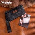 Wrangler Black Embossed Wallet