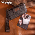 Wrangler Chocolate Embossed Wallet