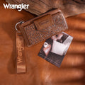 Wrangler Brown Embossed Wallet