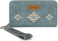 Wrangler Jean Aztec Stitched Wallet