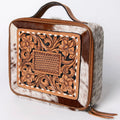 Hand Tooled Cowhide Jewelry Box