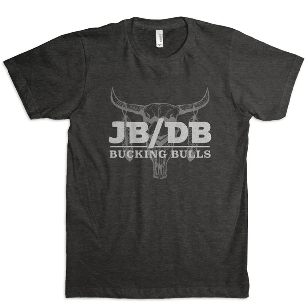 JB/DB Bucking Bulls & Skull Tee