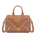 Montana West Pink Horse Satchel Crossbody