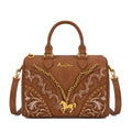 Montana West Brown Satchel Crossbody