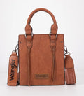 Wrangler Brown Mini Fringe Crossbody