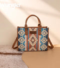 Wrangler Brown Southwestern Tote Crossbody