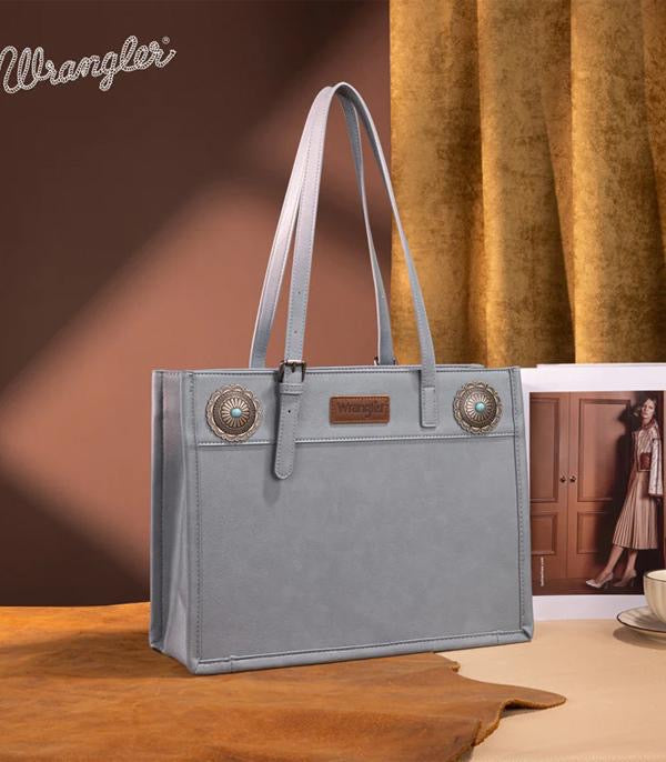 Wrangler Denim Concho Tote