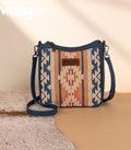 Wrangler Denim Aztec Crossbody Purse