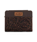 Montana West Chocolate Embossed Wallet