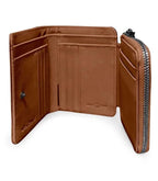 Montana West Brown Embossed Wallet