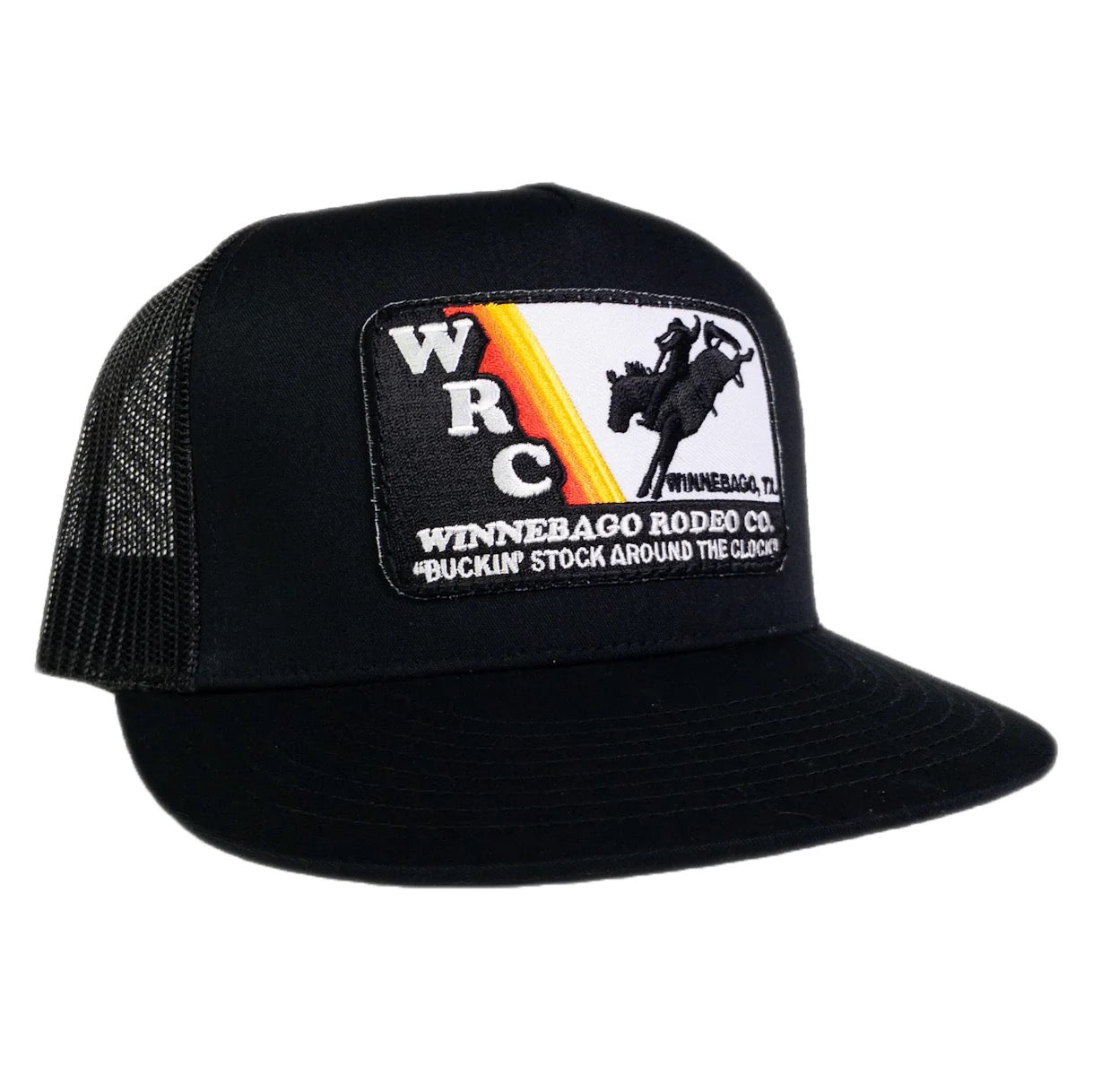 Black WRC Patch Snapback Cap