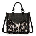 Trinity Ranch Black Embossed Tote Crossbody