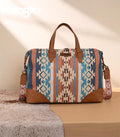 Wrangler Brown Aztec Weekender Bag