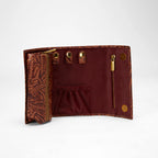 Floral Embossed Jewelry Case