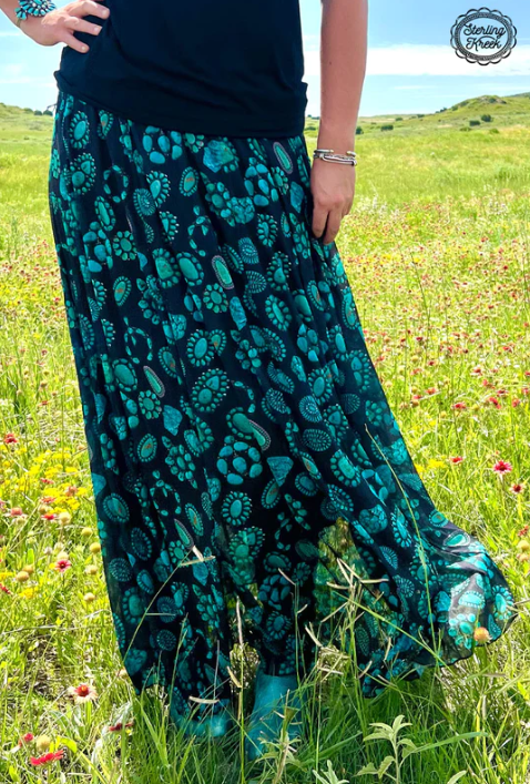 Forever Turquoise Skirt