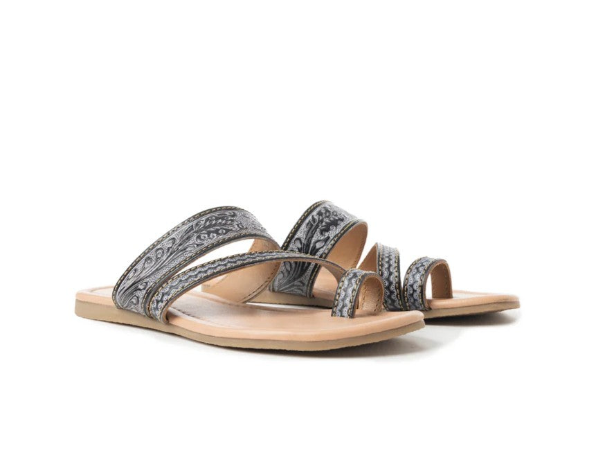 Rangeland Tooled Sandals